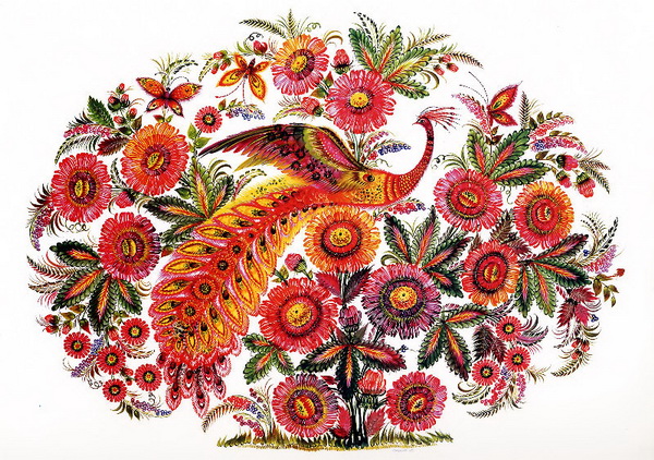 Птахи та айстри - Птахи та айстри. Марія Яненко, 1989